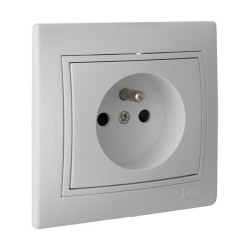 Base de enchufe Solera erp60fu Francés Europeo Bipolar 250 V 16 A Emp
