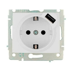 Base de enchufe Solera erp60usb USB Europeo Bipolar 250 V 16 A Empotra
