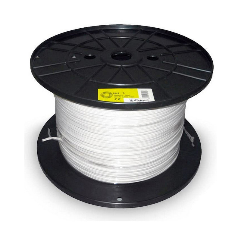 Cable Sediles 2 x 1 mm Blanco 500 m Ø 400 x 200 mm Cable Sediles 2 x 1 mm Blanco 500 m Ø 400 x 200 mm