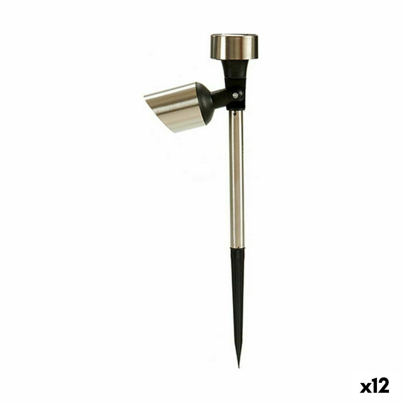Baliza Articulada Carga solar Plateado Acero 15 x 10 x 28 cm (12 Unida Baliza Articulada Carga solar Plateado Acero 15 x 10 x 28 cm (12 Unida