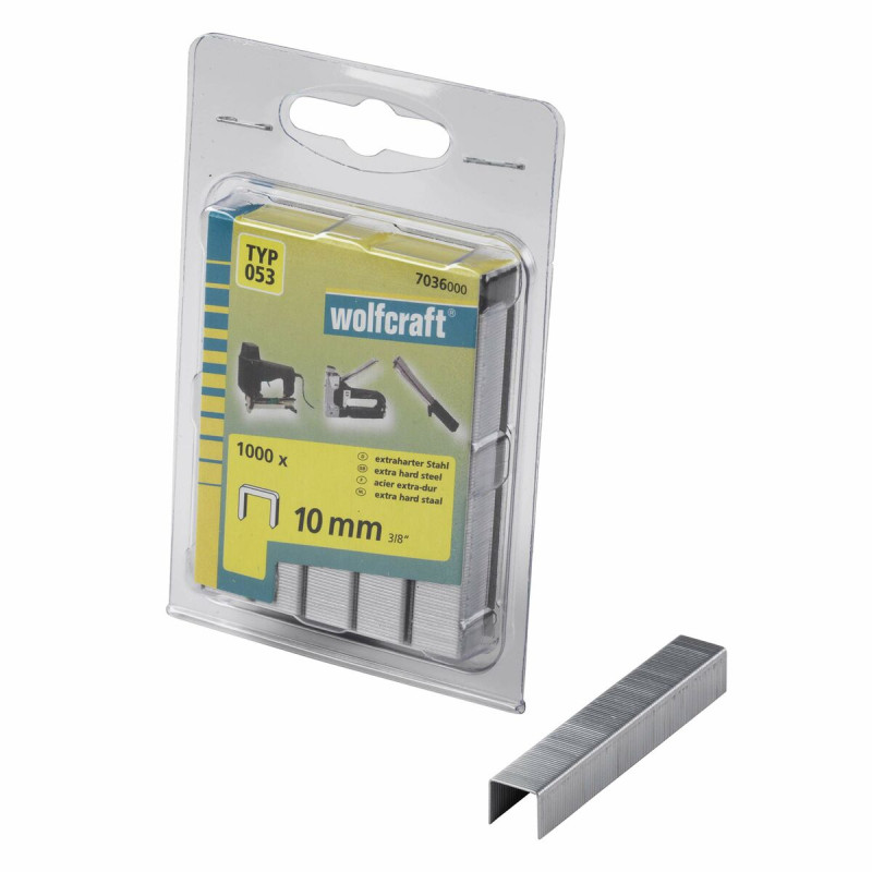Grapas Wolfcraft 7036000 1000 Unidades Nº 053 Grapas Wolfcraft 7036000 1000 Unidades Nº 053