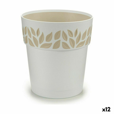 Maceta Autorriego Stefanplast Cloe Blanco Plástico 19 x 19 x 19 cm (1