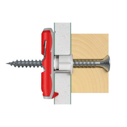 Caja de tornillos Fischer duotec (2 Unidades)