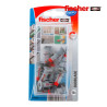 Tacos Fischer Duoblade Nailon Plástico (10 Unidades)
