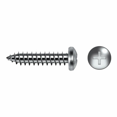 Caja de tornillos CELO Tornillo para chapa de metal 250 Unidades Zinca