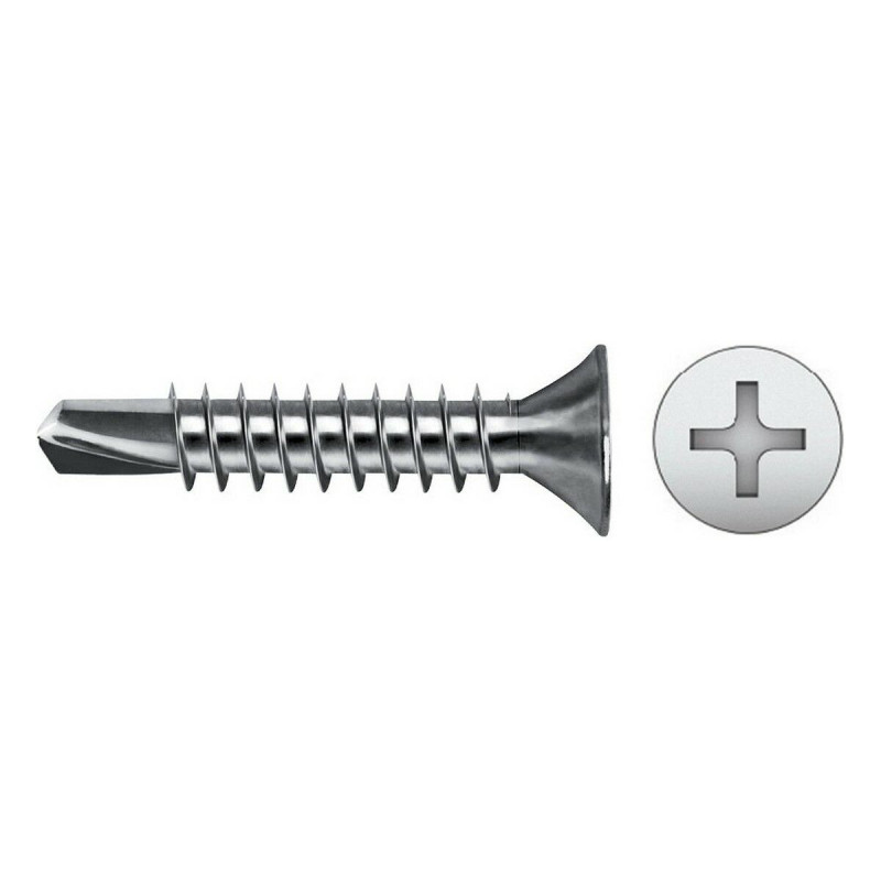 Tornillo autoroscante CELO 4,8 x 32 mm 250 Unidades Zincado Avellanado Tornillo autoroscante CELO 4,8 x 32 mm 250 Unidades Zincado Avellanado