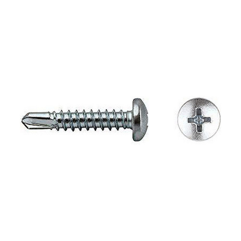 Kit de tornillos CELO Tornillo para chapa de metal Zincado (Ø 5,5 x 6