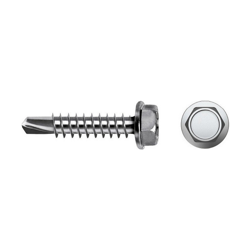 Caja de tornillos CELO Ø 4,8 x 25 mm Tornillo para chapa de metal 250