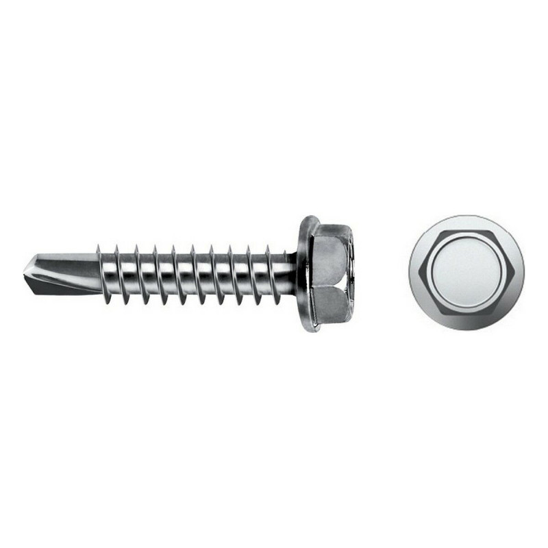 Tornillo autoroscante CELO 5,5 x 63 mm Tornillo para chapa de metal 10 Tornillo autoroscante CELO 5,5 x 63 mm Tornillo para chapa de metal 10