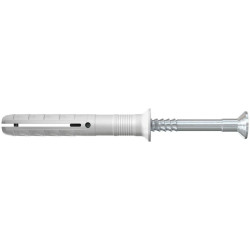 Tacos y tornillos Fischer N-S 50352 5 x 50 /25 mm Avellanado (100 Unid