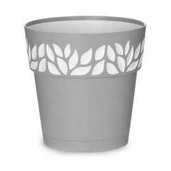 Maceta Autorriego Stefanplast Cloe Gris Plástico 19 x 19 x 19 cm (12