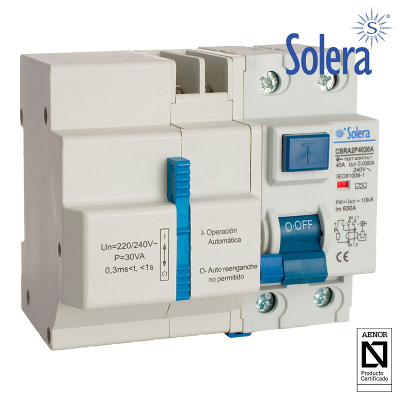 Interruptor Automático Residencial Solera cbra2p4030a Interruptor Automático Residencial Solera cbra2p4030a