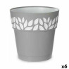 Maceta Autorriego Stefanplast Cloe Gris Plástico 25 x 25 x 25 cm (6 U