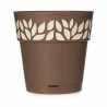 Maceta Autorriego Stefanplast Cloe Marrón Plástico 25 x 25 x 25 cm (