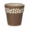 Maceta Autorriego Stefanplast Cloe Marrón Plástico 25 x 25 x 25 cm (