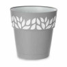 Maceta Autorriego Stefanplast Cloe Gris Plástico 29 x 29 x 29 cm (6 U