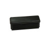 Contera/Tapón terminal EDM 75093 Escalera 64 x 25 mm Negro Polietilen