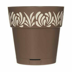 Maceta Autorriego Stefanplast Gaia Marrón Plástico 15 x 15 x 15 cm (