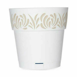 Maceta Autorriego Stefanplast Gaia Blanco Plástico 25 x 25 x 25 cm (6
