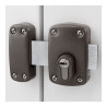 Cerrojo de seguridad IFAM X5 Sobreponer Acero Gris oscuro 110 mm