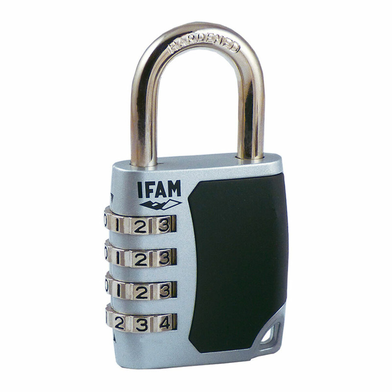 Candado de combinación IFAM C45S Acero Zinc 6,3 mm (4,45 cm) Candado de combinación IFAM C45S Acero Zinc 6,3 mm (4,45 cm)