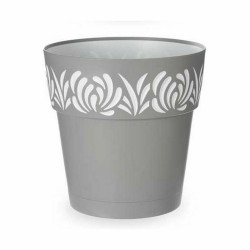 Maceta Autorriego Stefanplast Gaia Gris Plástico 29 x 29 x 29 cm (6 U
