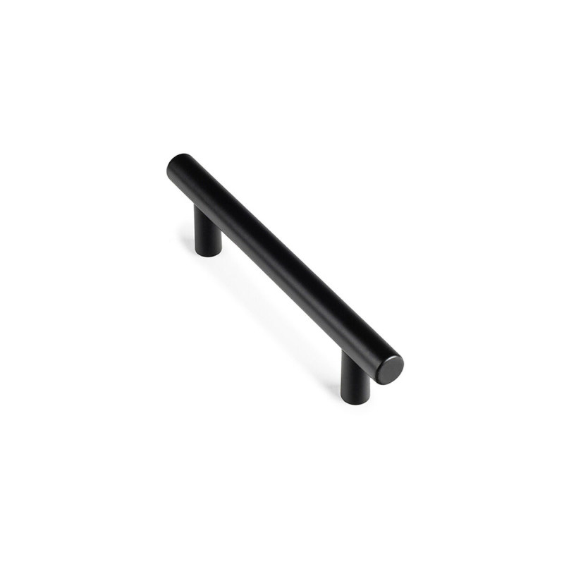 Tirador Rei 891h 13,6 x 1,2 x 3,2 cm Negro Acero Inoxidable 4 Piezas 9
