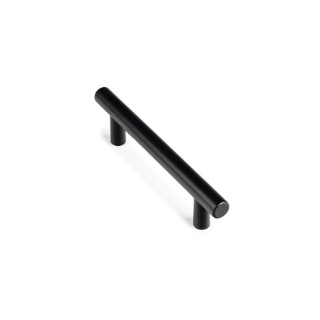 Tirador Rei 891h 13,6 x 1,2 x 3,2 cm Negro Acero Inoxidable 4 Piezas 9