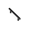 Tirador Rei 891h 13,6 x 1,2 x 3,2 cm Negro Acero Inoxidable 4 Piezas 9