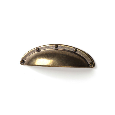 Tirador Rei 2004 Dorado Concha Metal 4 Unidades Desgastado (9,2 x 2,5