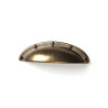 Tirador Rei 2004 Dorado Concha Metal 4 Unidades Desgastado (9,2 x 2,5