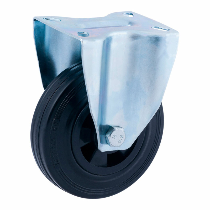 Rueda Afo CR29465 Fija Goma de caucho Ø 80 mm Rueda Afo CR29465 Fija Goma de caucho Ø 80 mm