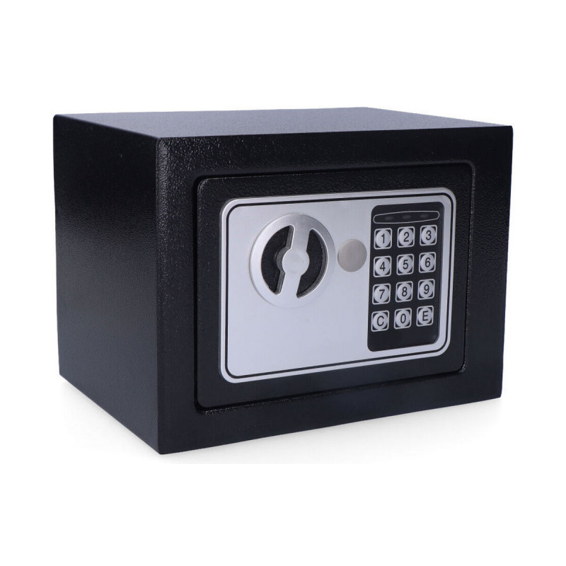 Caja fuerte Micel cfc3 Electrónica Llave Negro Acero (23 x 17 x 17 cm