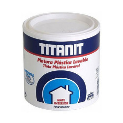 Pintura Titanlux Titanit 029190034 Techo Pared Lavable Blanco 750 ml M