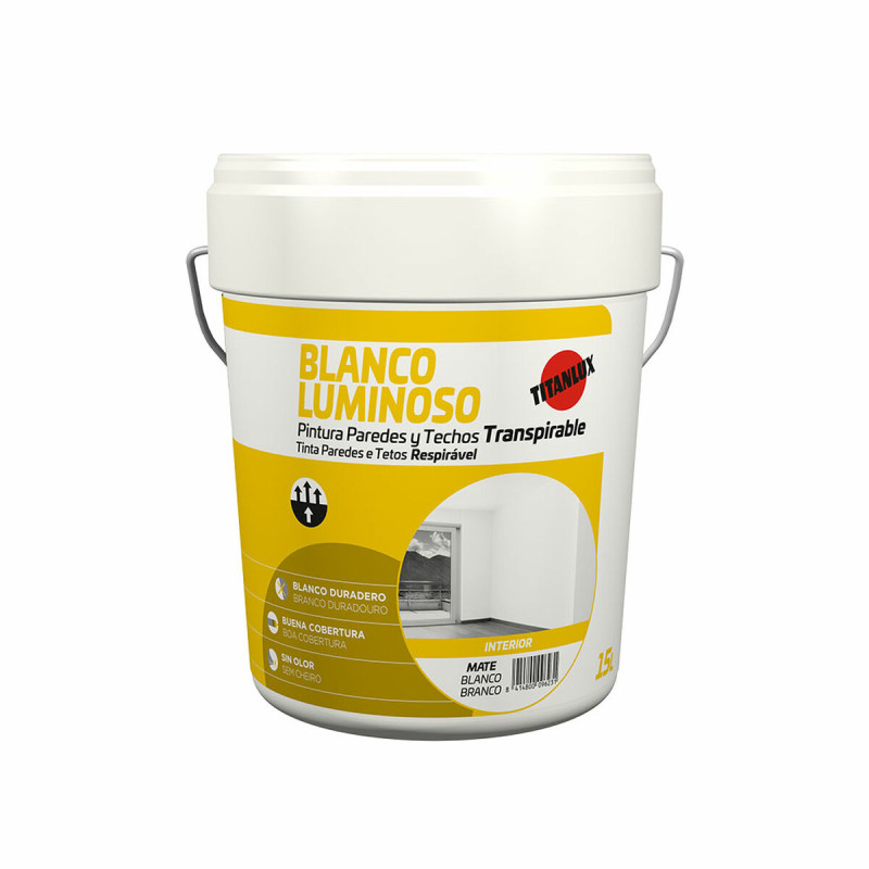 Pintura Titan 03h000115 Blanco 15 L Pintura Titan 03h000115 Blanco 15 L