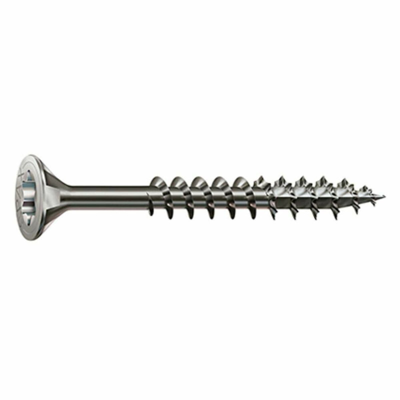 Caja de tornillos SPAX Rosca parcial 4 x 40 mm Cabeza plana (25 Unidad Caja de tornillos SPAX Rosca parcial 4 x 40 mm Cabeza plana (25 Unidad