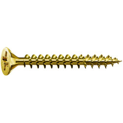Caja de tornillos SPAX Yellox Madera Cabeza plana 75 Piezas (3 x 35 mm