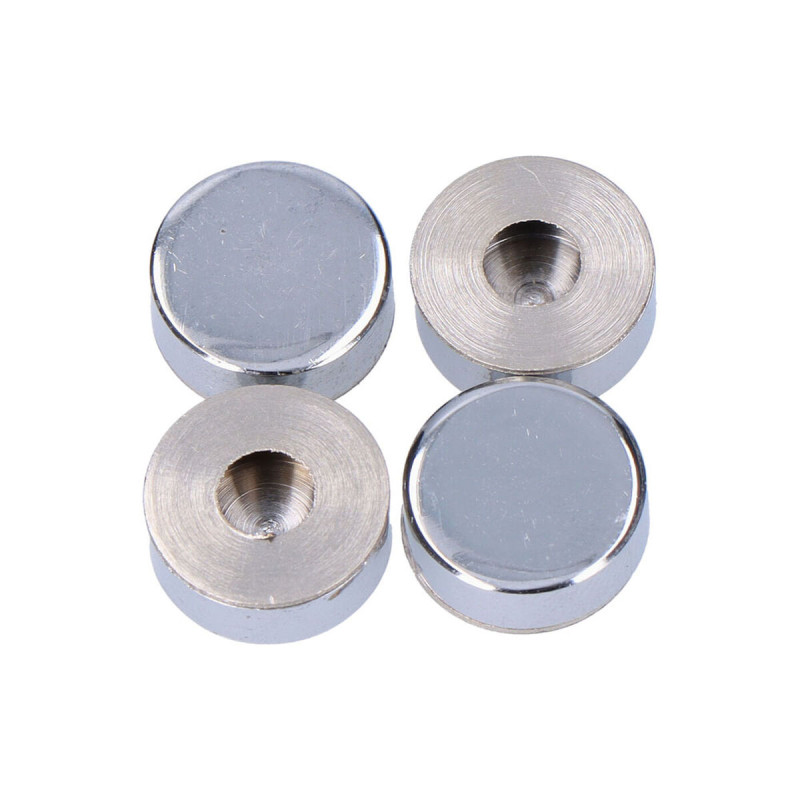 Embellecedores para muebles EDM Latón Roscado Ø 18 mm (4 Unidades) Embellecedores para muebles EDM Latón Roscado Ø 18 mm (4 Unidades)
