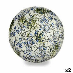 Figura Decorativa para Jardín Bola Poliresina 31,5 x 31,5 x 31,5 cm (