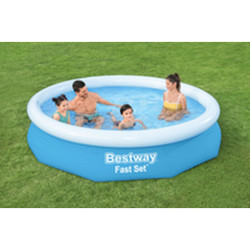 Piscina Hinchable Bestway 305 x 66 cm Azul Blanco 3200 L