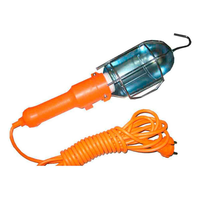 Lámpara portátil EDM Gancho 60 W E27 Lámpara portátil EDM Gancho 60 W E27