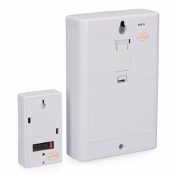 Timbre Inalámbrico con Pulsador EDM 80 dB 14,8 x 9,7 x 4 cm (12 V)