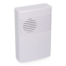 Timbre Inalámbrico con Pulsador EDM 80 dB 14,8 x 9,7 x 4 cm (12 V)