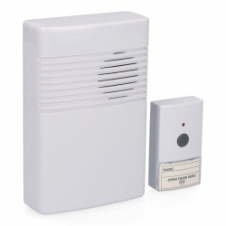 Timbre Inalámbrico con Pulsador EDM 80 dB 14,8 x 9,7 x 4 cm (12 V)