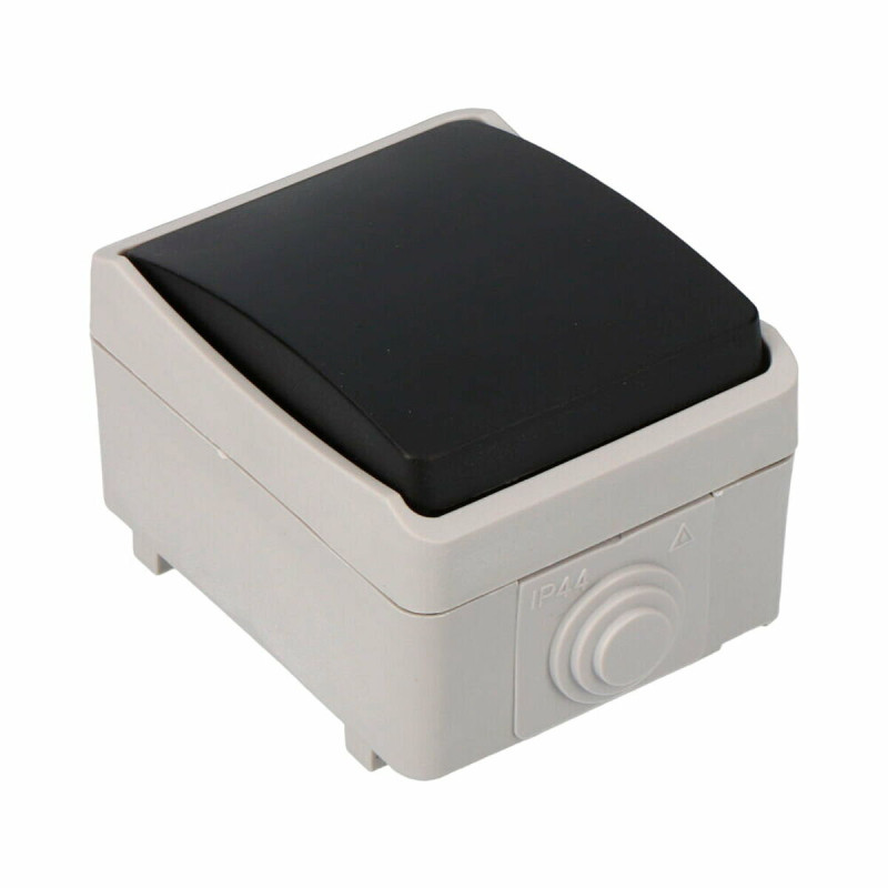 Interruptor Solera IP44 6,5 x 8 x 5,5 cm Interruptor Solera IP44 6,5 x 8 x 5,5 cm