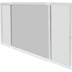 Mosquitera Schellenberg Extensible Con marco Blanco Fibra de Vidrio 50