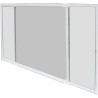 Mosquitera Schellenberg Extensible Con marco Blanco Fibra de Vidrio 50