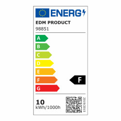 Bombilla LED EDM 10 W E27 1020 Lm Ø 5,9 x 11 cm (6400 K)