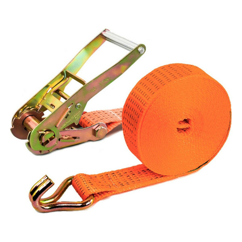 Trinquete Ponsa 027,199,050,104 Naranja Cerrado 50 mm x 8,5 m Trinquete Ponsa 027,199,050,104 Naranja Cerrado 50 mm x 8,5 m