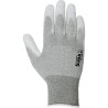 Guantes de Trabajo JUBA Antiestático Gris Nailon Fibra de carbono